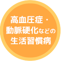 高血圧症・動脈硬化などの生活習慣病